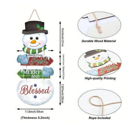 Large Snowman Hanging Decoration - BuyAbility