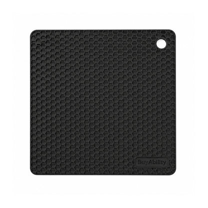 7-Inch Square Silicone Honeycomb Trivet Mat