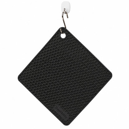 7-Inch Square Silicone Honeycomb Trivet Mat