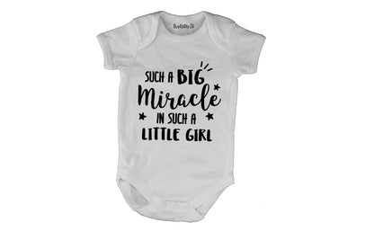 Such a Big Miracle in such a Little Girl - Baby Grow