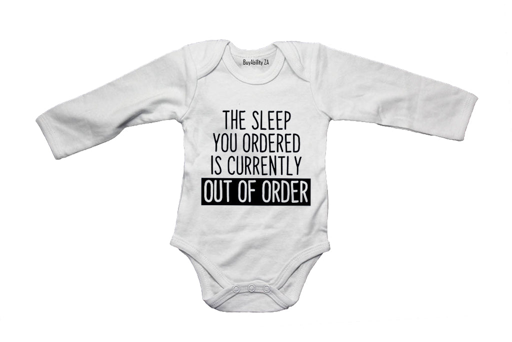 The Sleep You Ordered.. - Baby Grow