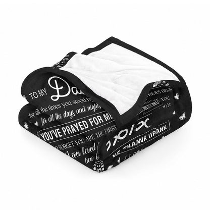 To My Dad Blanket - BuyAbility