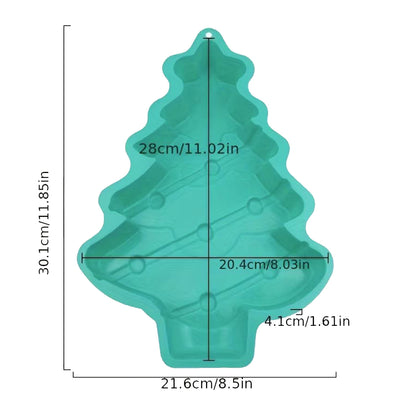 Christmas Tree Silicone Baking Mould