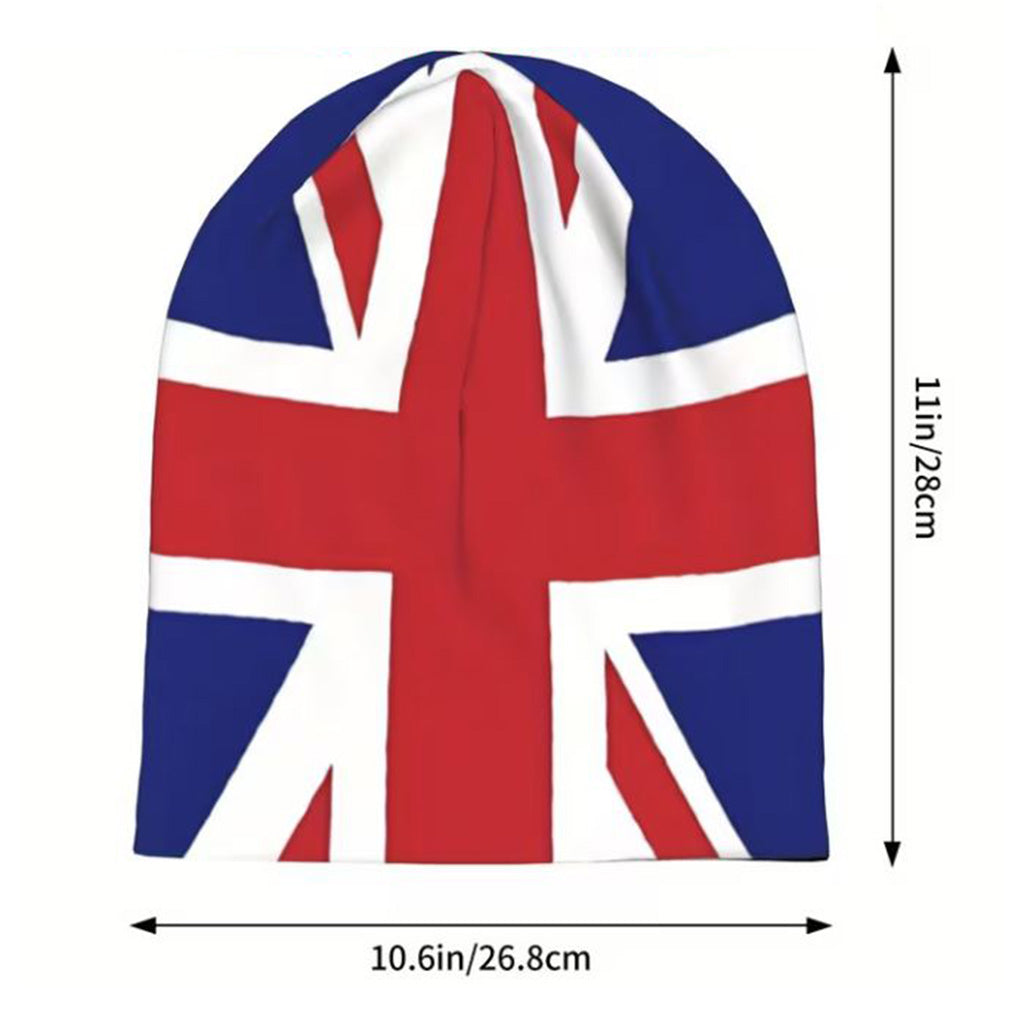 United Kingdom Flag Polyester Beanie Hat - BuyAbility
