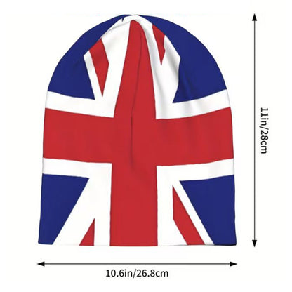 United Kingdom Flag Polyester Beanie Hat - BuyAbility