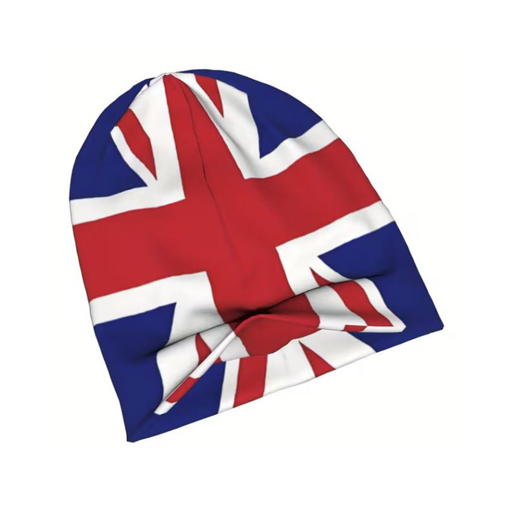 United Kingdom Flag Polyester Beanie Hat - BuyAbility