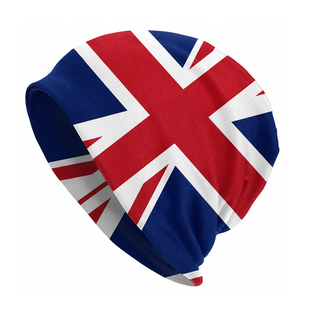 United Kingdom Flag Polyester Beanie Hat - BuyAbility