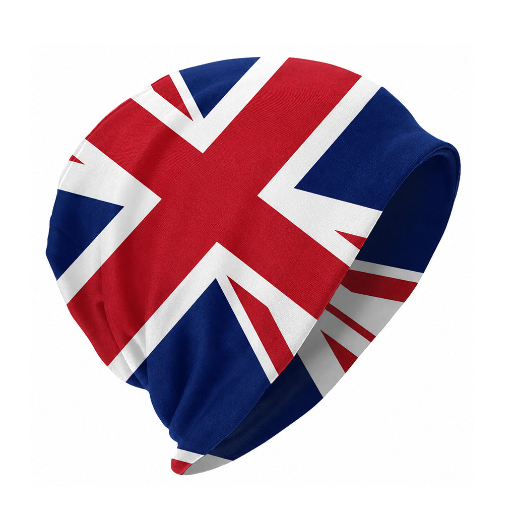 United Kingdom Flag Polyester Beanie Hat - BuyAbility