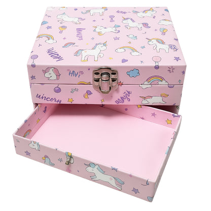 Pink Unicorn Musical Jewellery Box