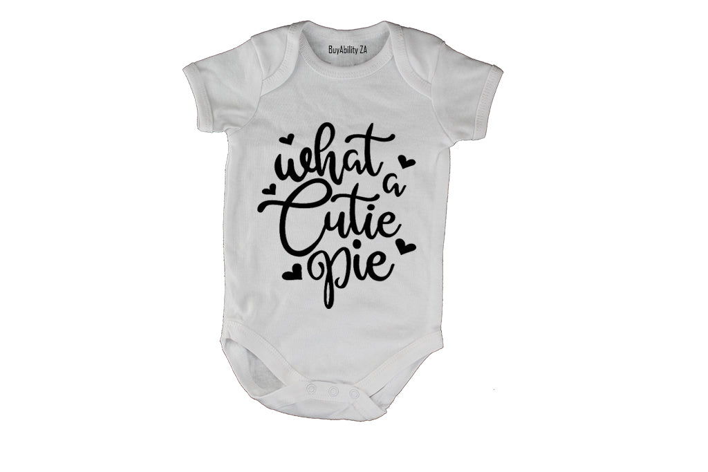 What a Cutie Pie - Baby Grow