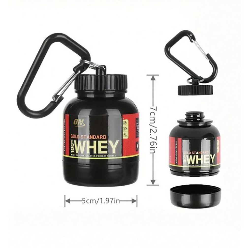 Novelty Mini Protein Powder Bottle