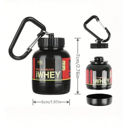 Novelty Mini Protein Powder Bottle