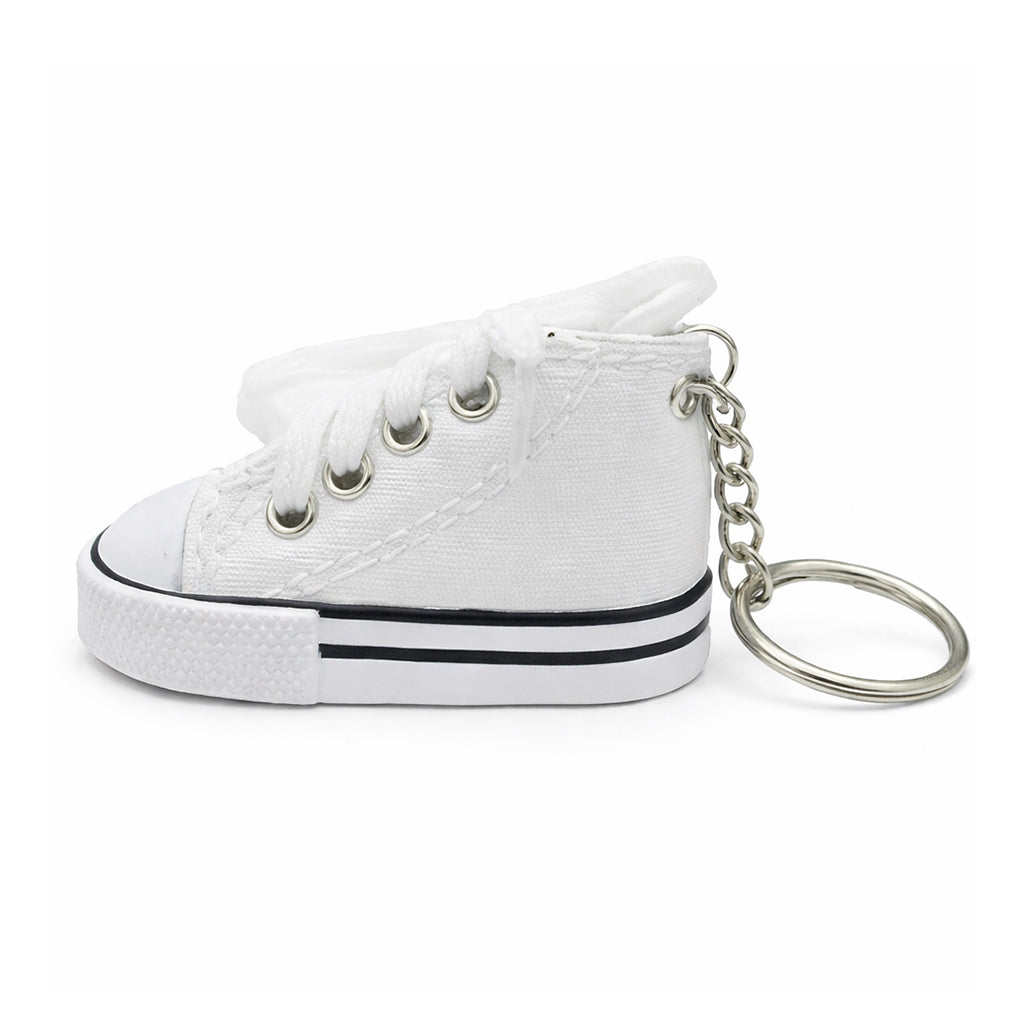 Mini White Sneaker Keyring - BuyAbility