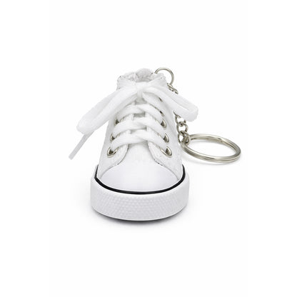 Mini White Sneaker Keyring - BuyAbility