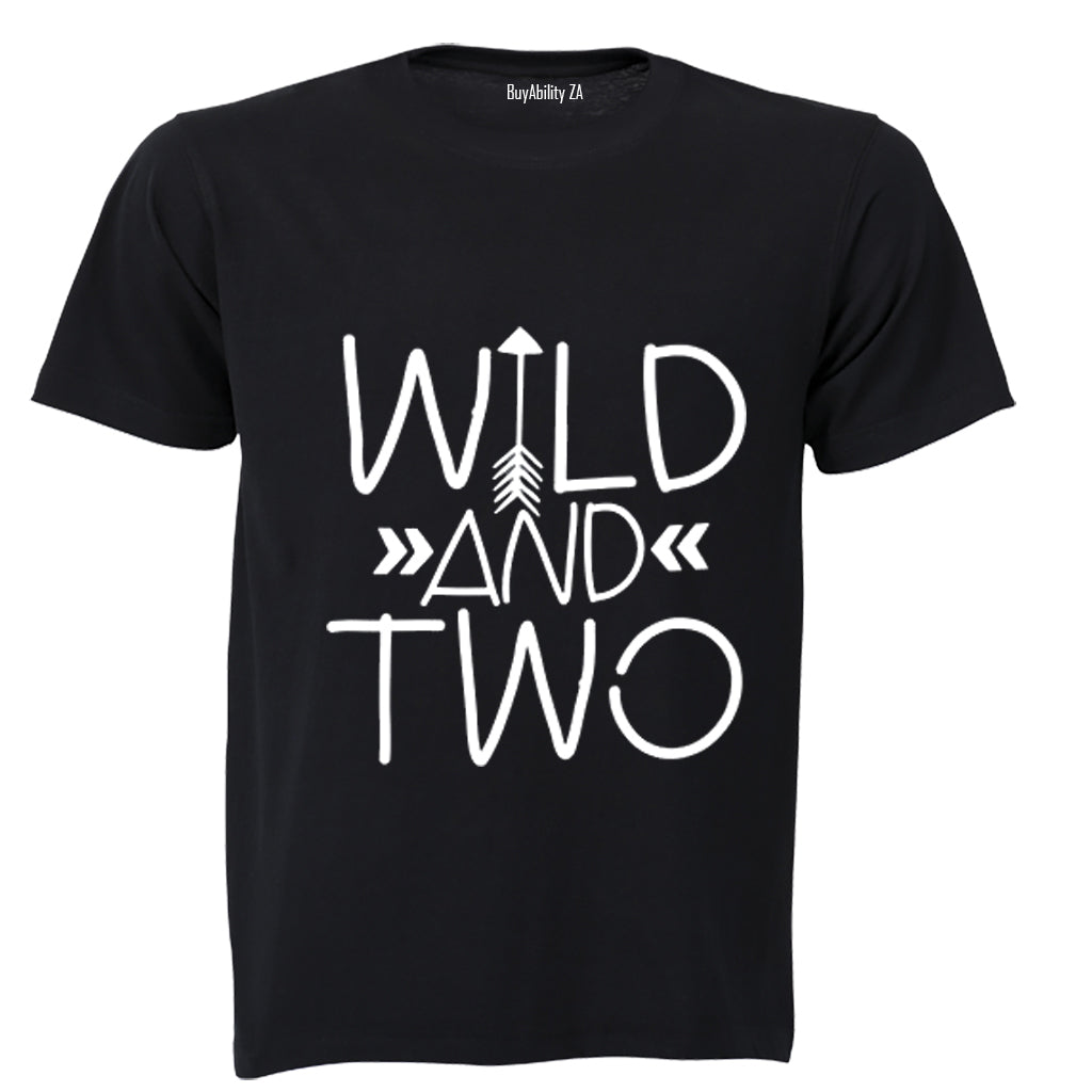 Wild and Two - Kids T-Shirt