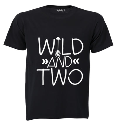 Wild and Two - Kids T-Shirt