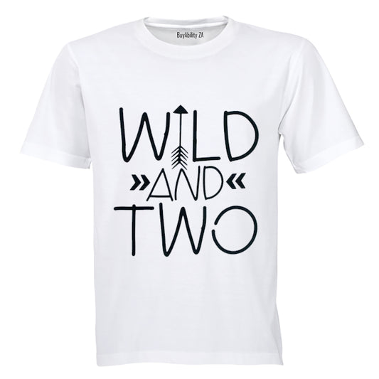 Wild and Two - Kids T-Shirt