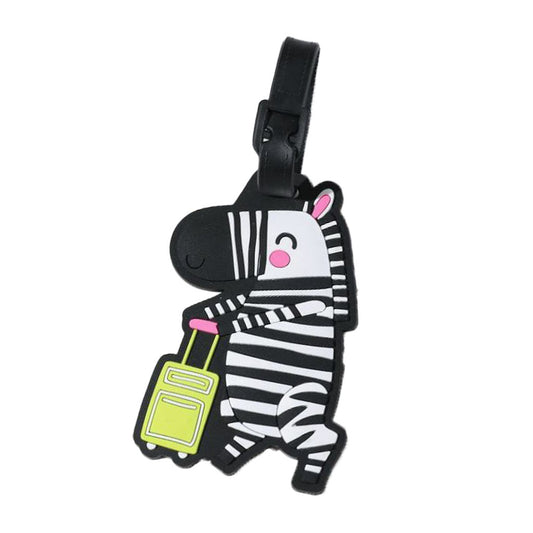 Travelling Zebra - Luggage Tag