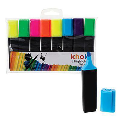 Khoko Highlighters – 8 Pack - BuyAbility South Africa