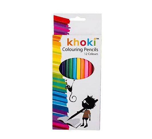 Khoki Colouring Pencils – 12 Colours - BuyAbility South Africa