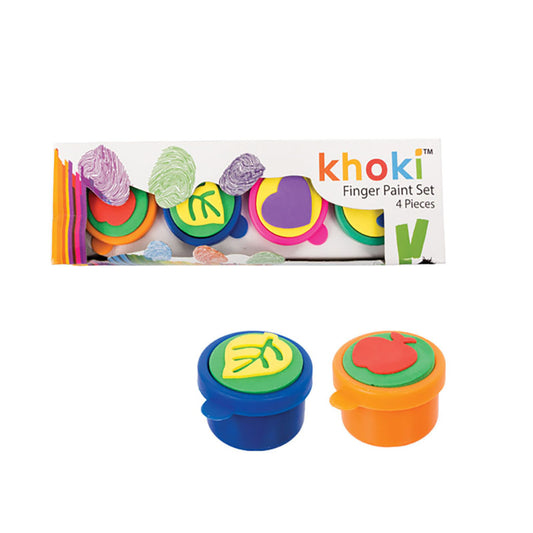 Khoki Finger Paint Set - 4pc - BuyAbility South Africa