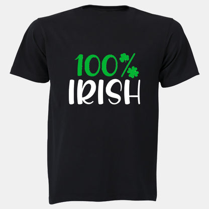 100% Irish - St. Patricks - Kids T-Shirt - BuyAbility South Africa