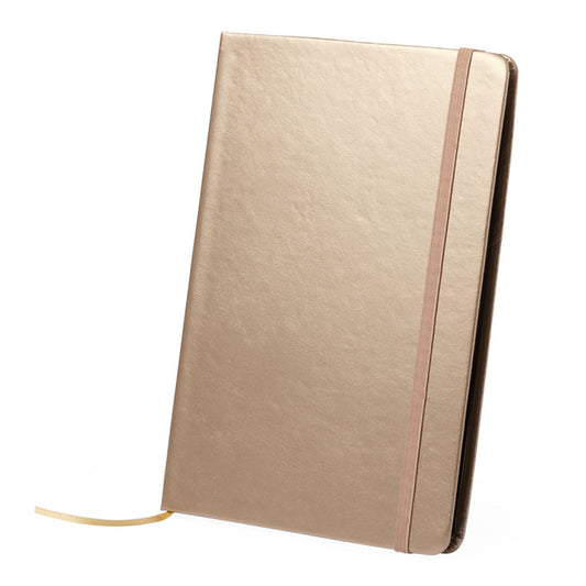Golden Metallic A5 Notebook - BuyAbility South Africa