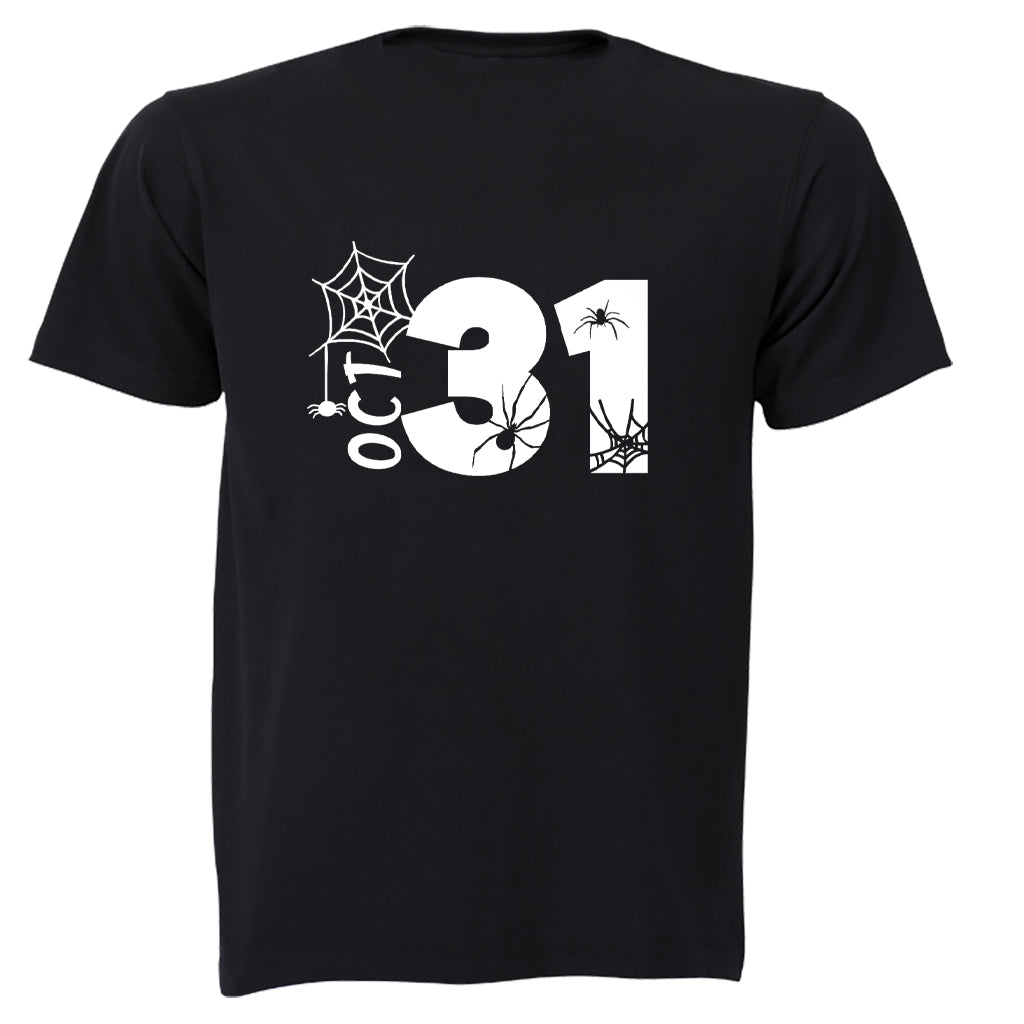 31 October - Halloween - Adults - T-Shirt - BuyAbility South Africa