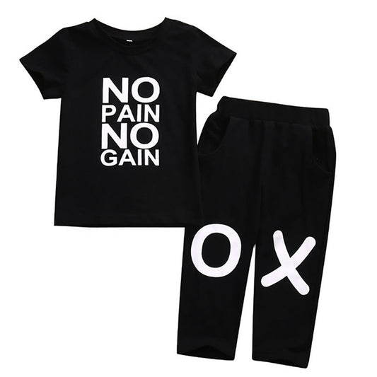 No Pain, No Gain – Toddler 2PC Outfit - BuyAbility South Africa