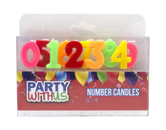 Number Candles 0 to 9 - BuyAbility South Africa