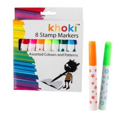 Khoki 8 Stamp Markers - BuyAbility South Africa