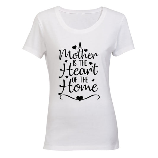 A Mother is the Heart - Ladies - T-Shirt - BuyAbility South Africa