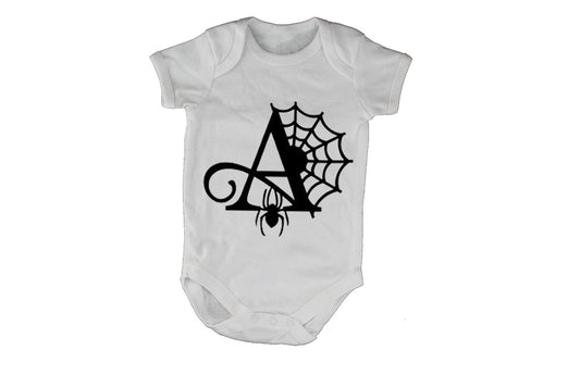 A - Halloween Spiderweb - Baby Grow - BuyAbility South Africa