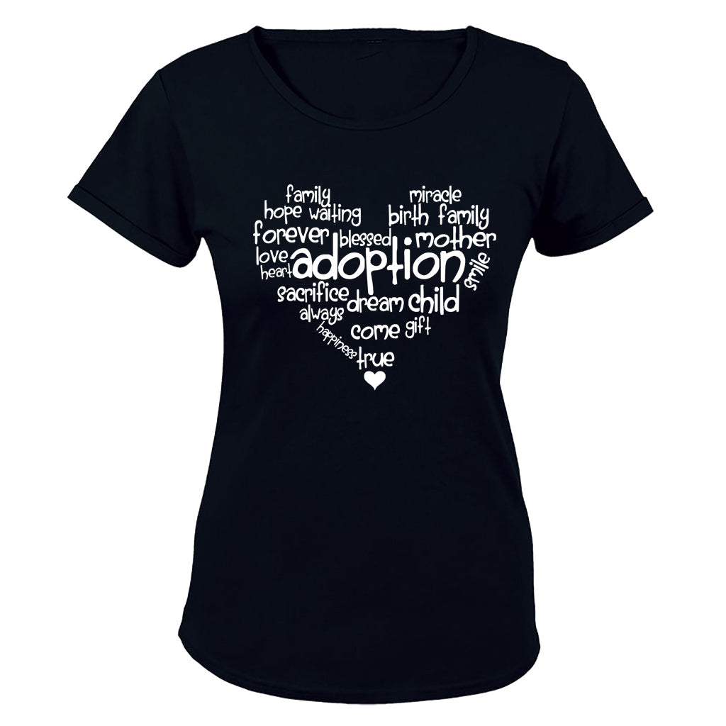 Adoption Heart - Ladies - T-Shirt - BuyAbility South Africa