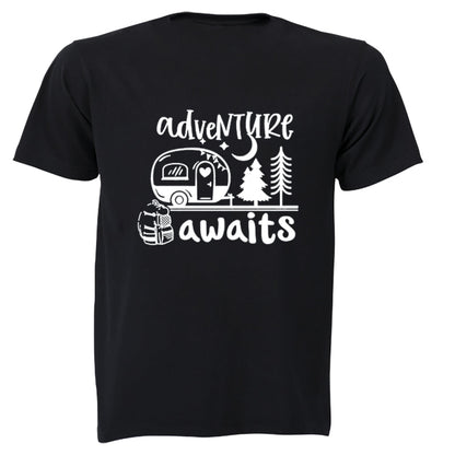 Adventure Awaits - Camp - Kids T-Shirt - BuyAbility South Africa