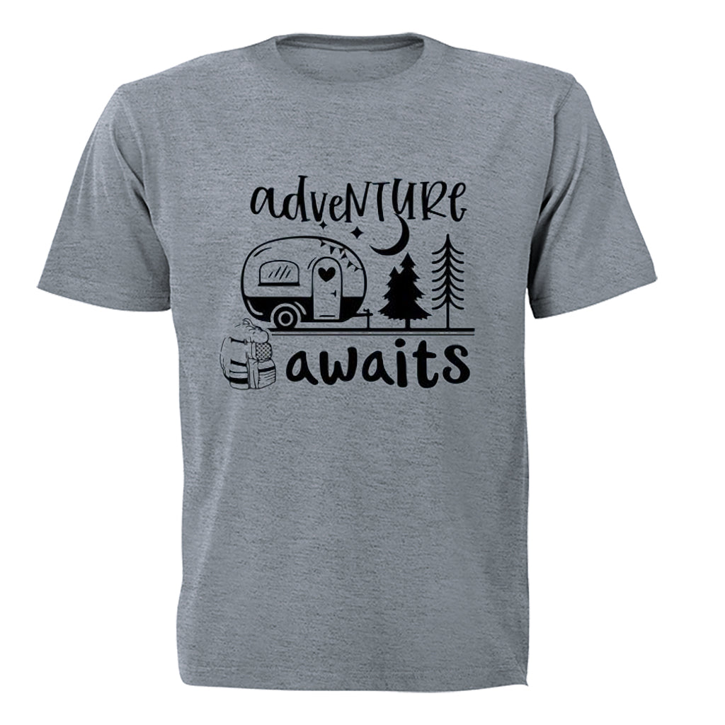 Adventure Awaits - Camp - Adults - T-Shirt - BuyAbility South Africa