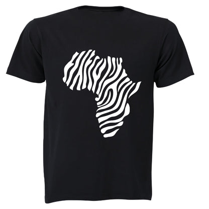 Africa - Zebra Print - Adults - T-Shirt - BuyAbility South Africa