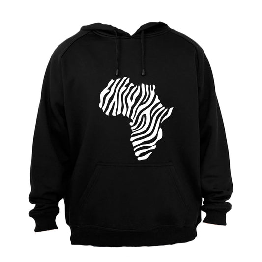 Africa - Zebra Print - Hoodie - BuyAbility South Africa