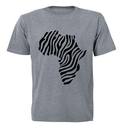 Africa - Zebra Print - Adults - T-Shirt - BuyAbility South Africa