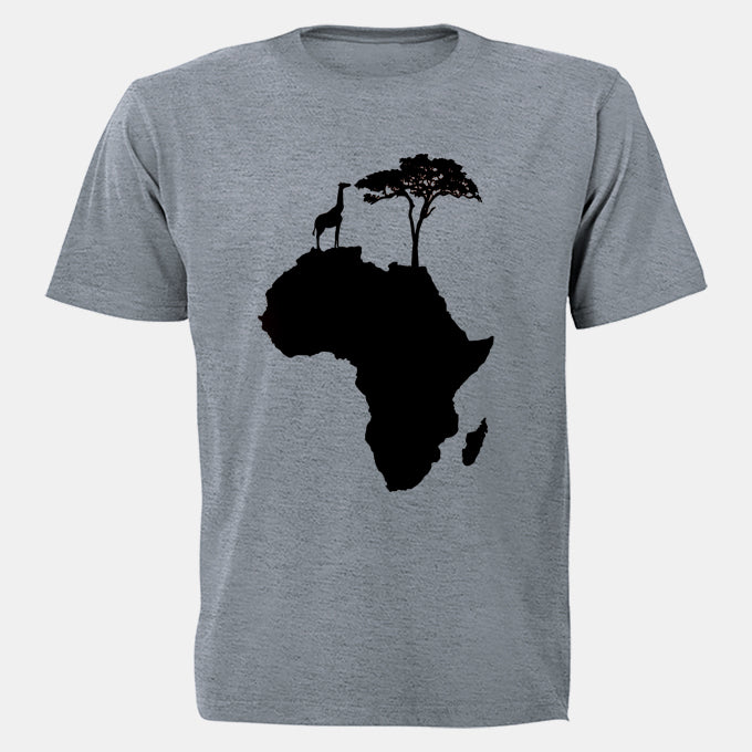 Africa Silhouette - Adults - T-Shirt - BuyAbility South Africa