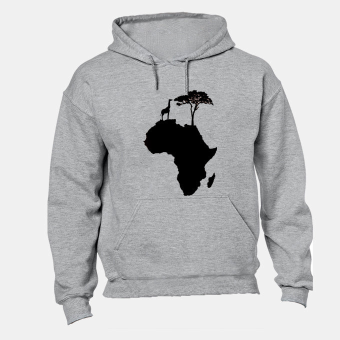 Africa Silhouette - Hoodie - BuyAbility South Africa