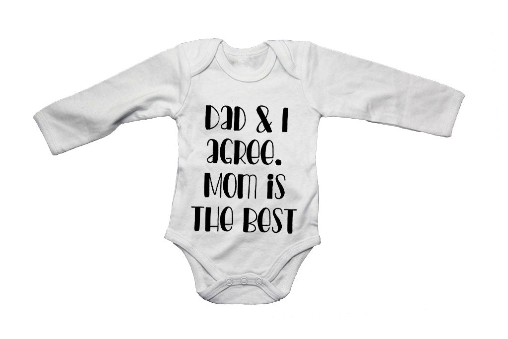 Agree - MOM is The Best - Baby Grow - BuyAbility South Africa