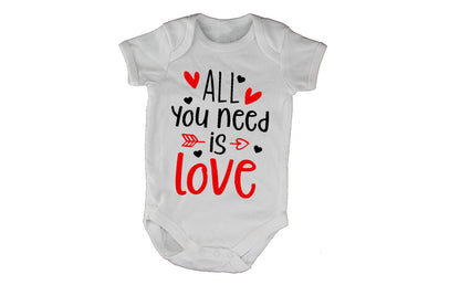 All You Need is Love - Valentine - Baby Grow - BuyAbility South Africa