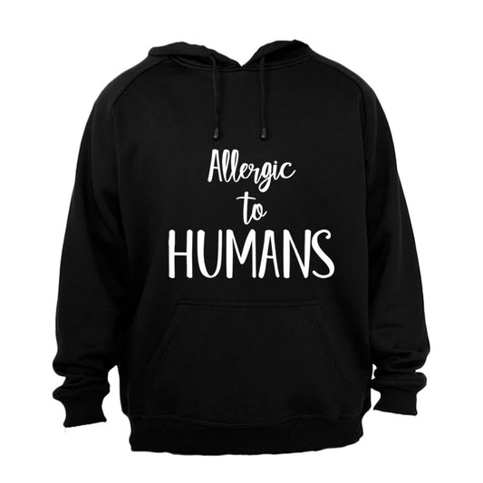 Allergic to Humans - Hoodie - BuyAbility South Africa