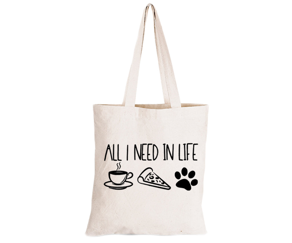 All I Need In Life - Eco-Cotton Natural Fibre Bag - BuyAbility South Africa