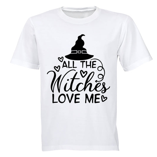 All The Witches Love Me - Halloween - Kids T-Shirt - BuyAbility South Africa