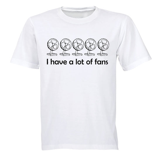 A Lot of Fans - Adults - T-Shirt - BuyAbility South Africa