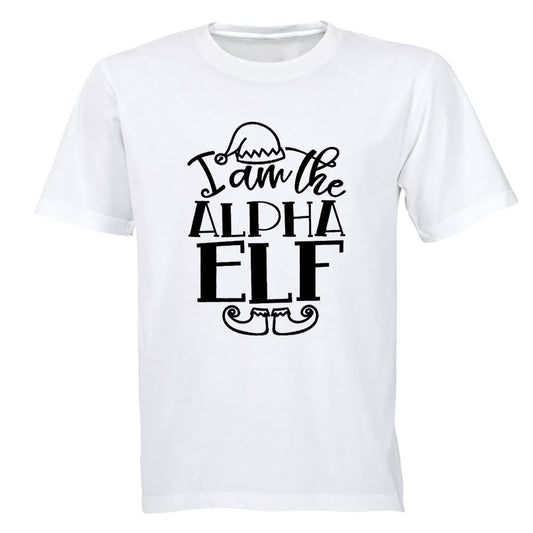 Alpha Elf - Christmas - Adults - T-Shirt - BuyAbility South Africa