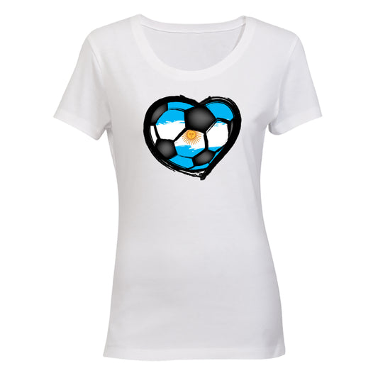 Argentina - Soccer Inspired - Ladies - T-Shirt - BuyAbility South Africa