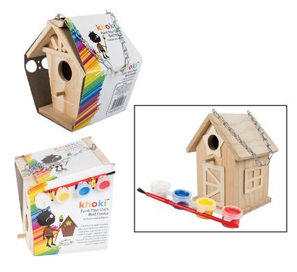 Wooden Bird House Kit - Paint Your Own - BuyAbility